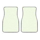 Cucumber Pattern Background Front Car Mats
