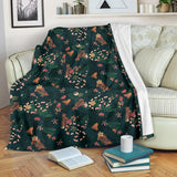Snake Forest Pattern Premium Blanket