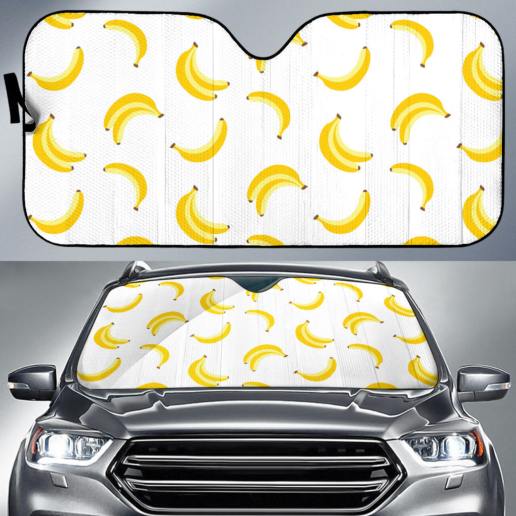 Banana Pattern Car Sun Shade
