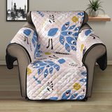 Cute peacock pattern Recliner Cover Protector