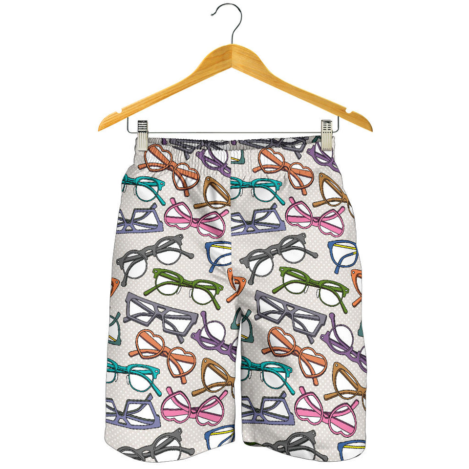Sun Glasses Pattern Print Design 01 Men Shorts