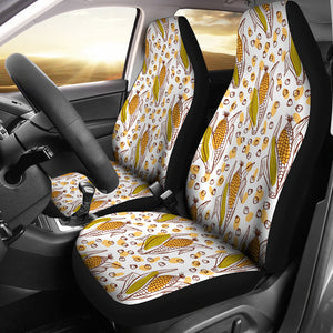 Corn Pattern Print Design 02 Universal Fit Car Seat Covers