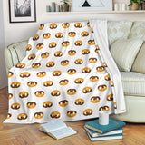 Pretzels Pattern Print Design 02 Premium Blanket