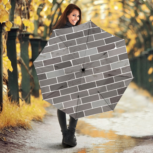 Brick Printed Pattern Print Design 05 Umbrella