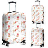 Chihuahua Bone Paw Pattern Luggage Covers