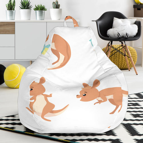 Cute Kangaroo Pattern Bean Bag Cover