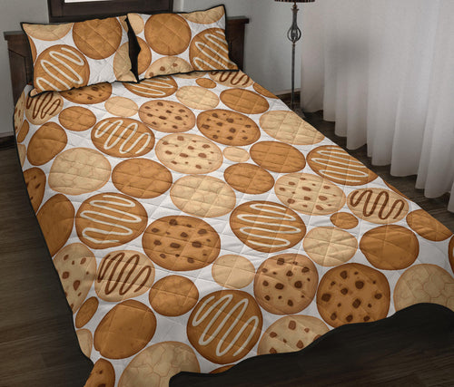 Various cookie pattern Quilt Bed Set