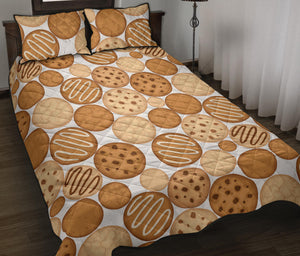 Various cookie pattern Quilt Bed Set