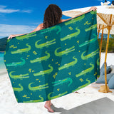 Crocodile Pattern Sarong