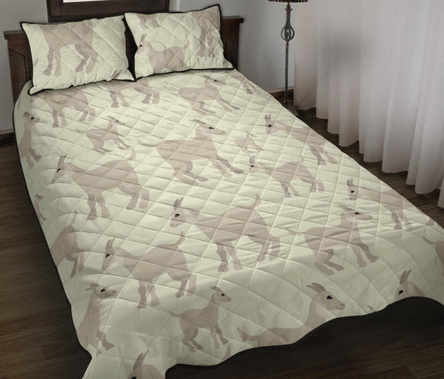Little young goat pattern Quilt Bed Set