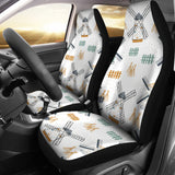 Windmill Pattern  Universal Fit Car Seat Covers