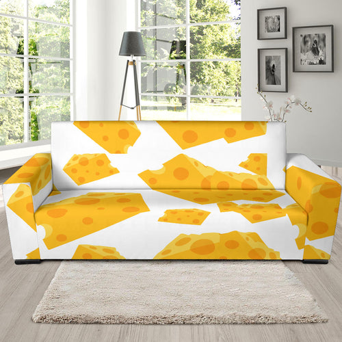 Cheese Slice Pattern Sofa Slipcover