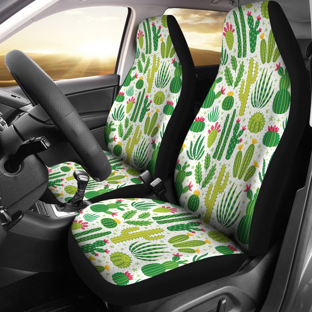 Cactus Pattern  Universal Fit Car Seat Covers