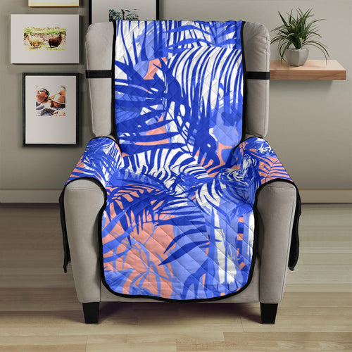 white bengal tigers pattern Chair Cover Protector