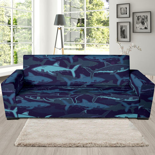 Shark Pattern Sofa Slipcover
