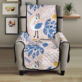 Cute peacock pattern Chair Cover Protector