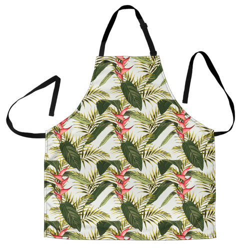 Heliconia Pattern Adjustable Apron