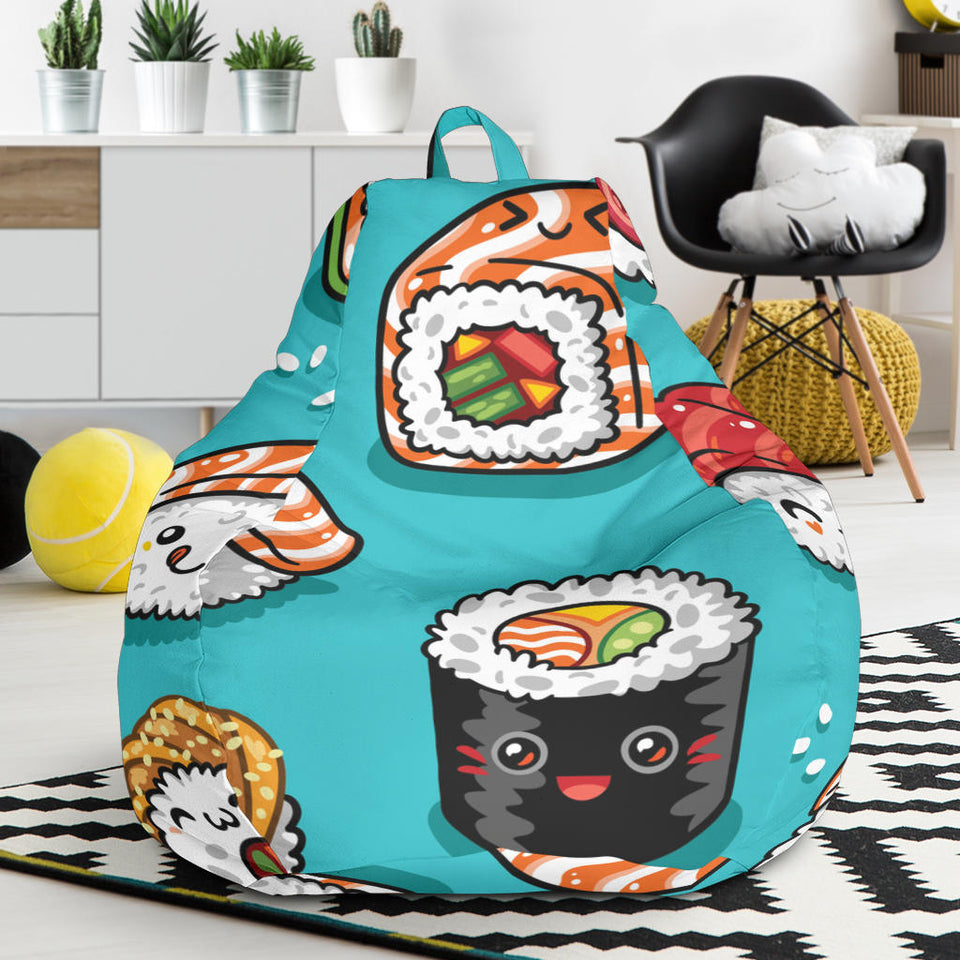 Cute Sushi Pattern Bean Bag Cover