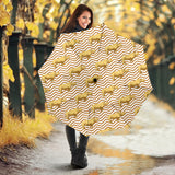 Rhino Yellow Theme Pattern Umbrella