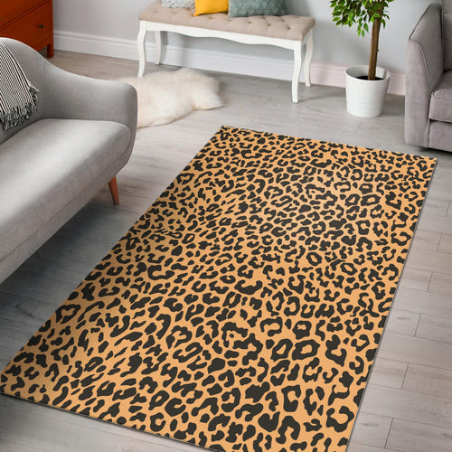 Leopard Skin Print Area Rug