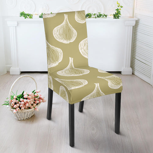 Garlic Design Pattern Dining Chair Slipcover