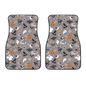 Halloween Design Pattern Front Car Mats