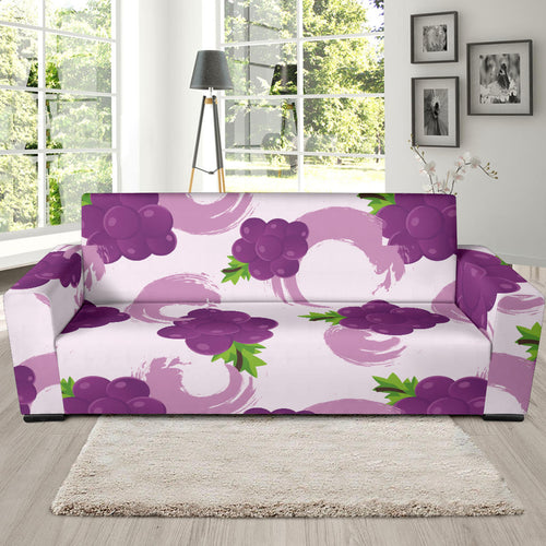 Cute Grape Pattern Sofa Slipcover