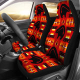 Seven Tribes Red Thunderbear Car Seat Covers