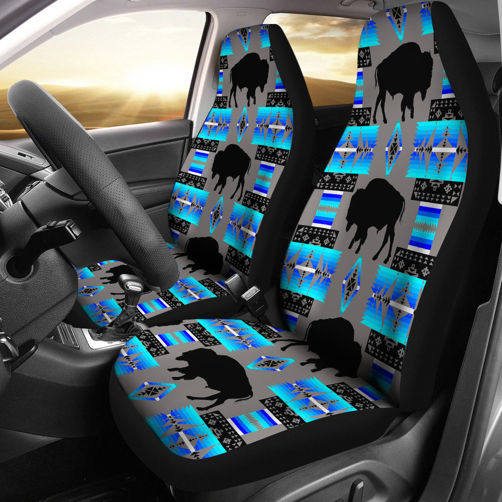 Buffalo Midnight Lake Car Seat Covers