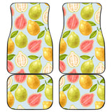 Guava Design Pattern Front And Back Car Mats
