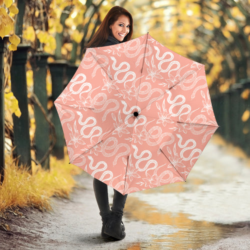 Snake Lilies Flower Pattern Umbrella