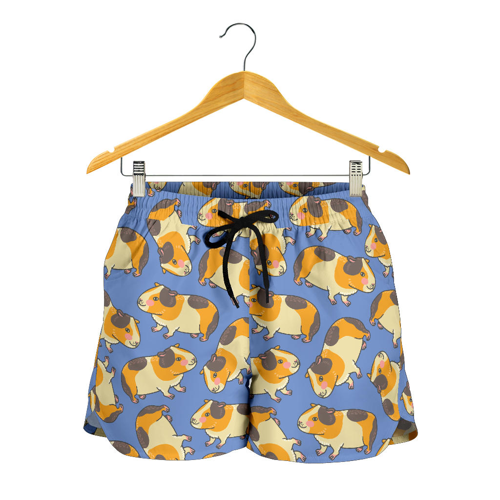 Guinea Pig Pattern Print Design 02 Women Shorts