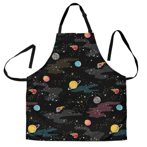 Space Pattern Adjustable Apron