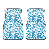 Coral Reef Pattern Print Design 01 Front Car Mats