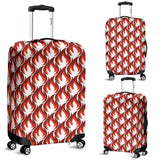 Fire Flame Symbol Design Pattern Luggage Covers