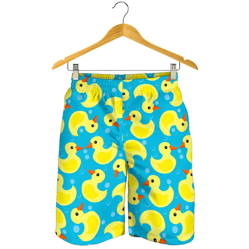 Duck Toy Pattern Print Design 04 Men Shorts