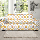 Horseshoes Pattern Print Design 03 Sofa Slipcover