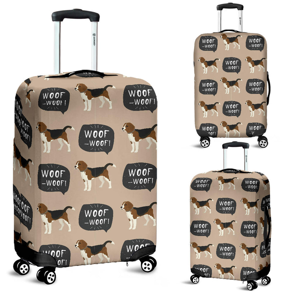 Beagle Pattern Luggage Covers