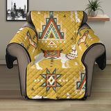 Camels ethnic motif pattern Recliner Cover Protector