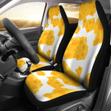 Cheese Slice Pattern  Universal Fit Car Seat Covers
