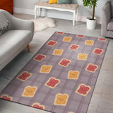 Bread Toast Pattern Print Design 05 Area Rug
