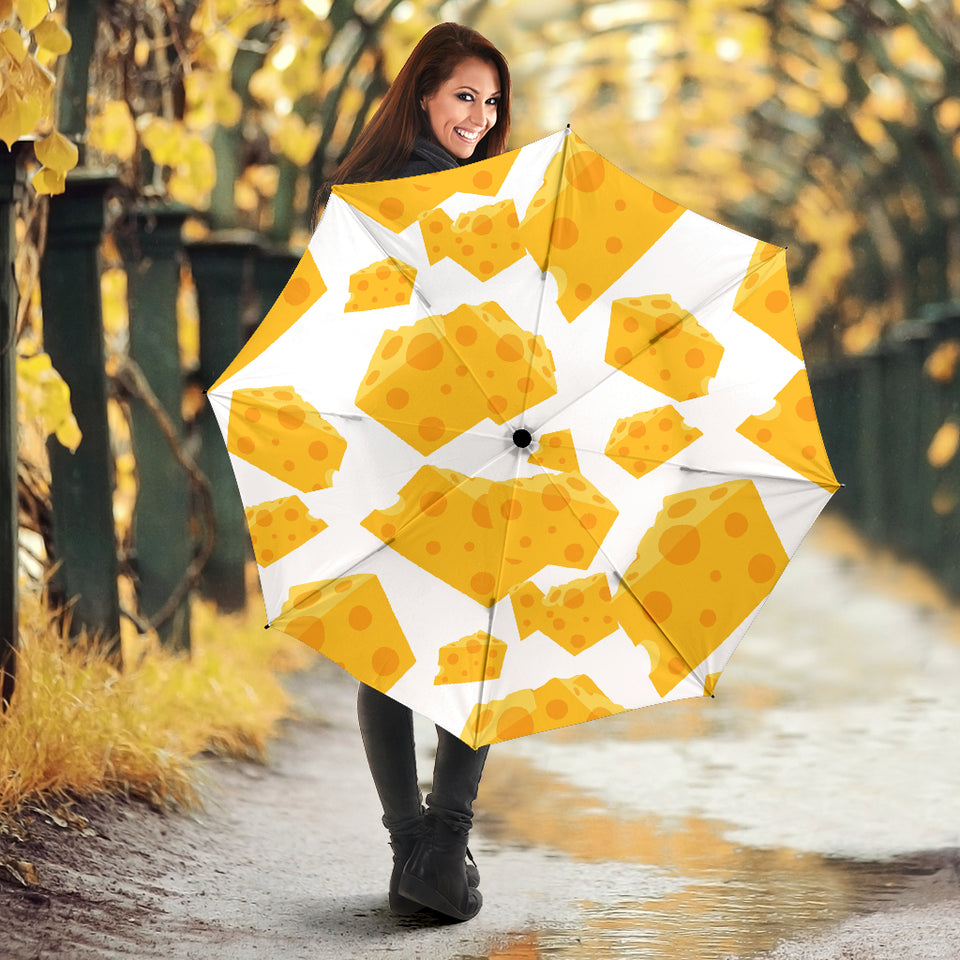 Cheese Slice Pattern Umbrella