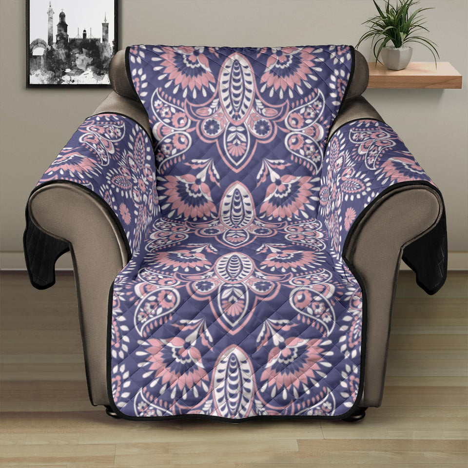 Indian Batik Style pattern Recliner Cover Protector