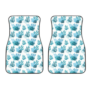 Coral Reef Pattern Print Design 04 Front Car Mats