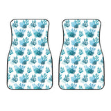 Coral Reef Pattern Print Design 04 Front Car Mats