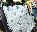 Nautical Steering Wheel Chain Dog Car Seat Covers
