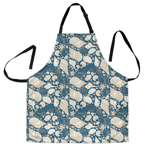 Shell Polynesian Tribal Design Pattern Adjustable Apron