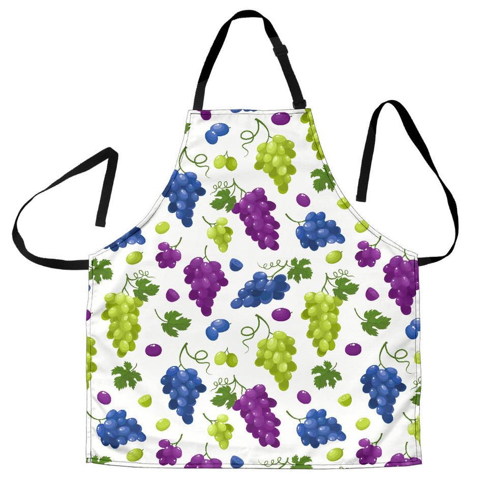 Grape Pattern Adjustable Apron