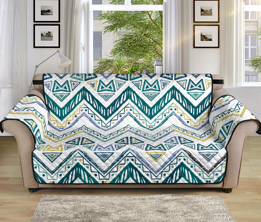 zigzag  chevron paint design pattern Sofa Cover Protector