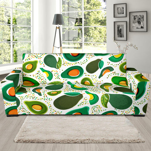 Avocado Design Pattern Sofa Slipcover